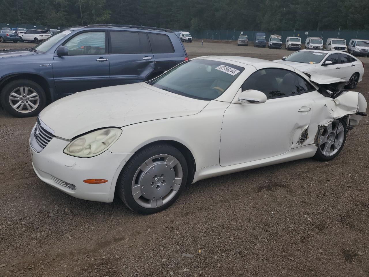 2002 Lexus Sc 430 за продажба в Graham, WA - All Over