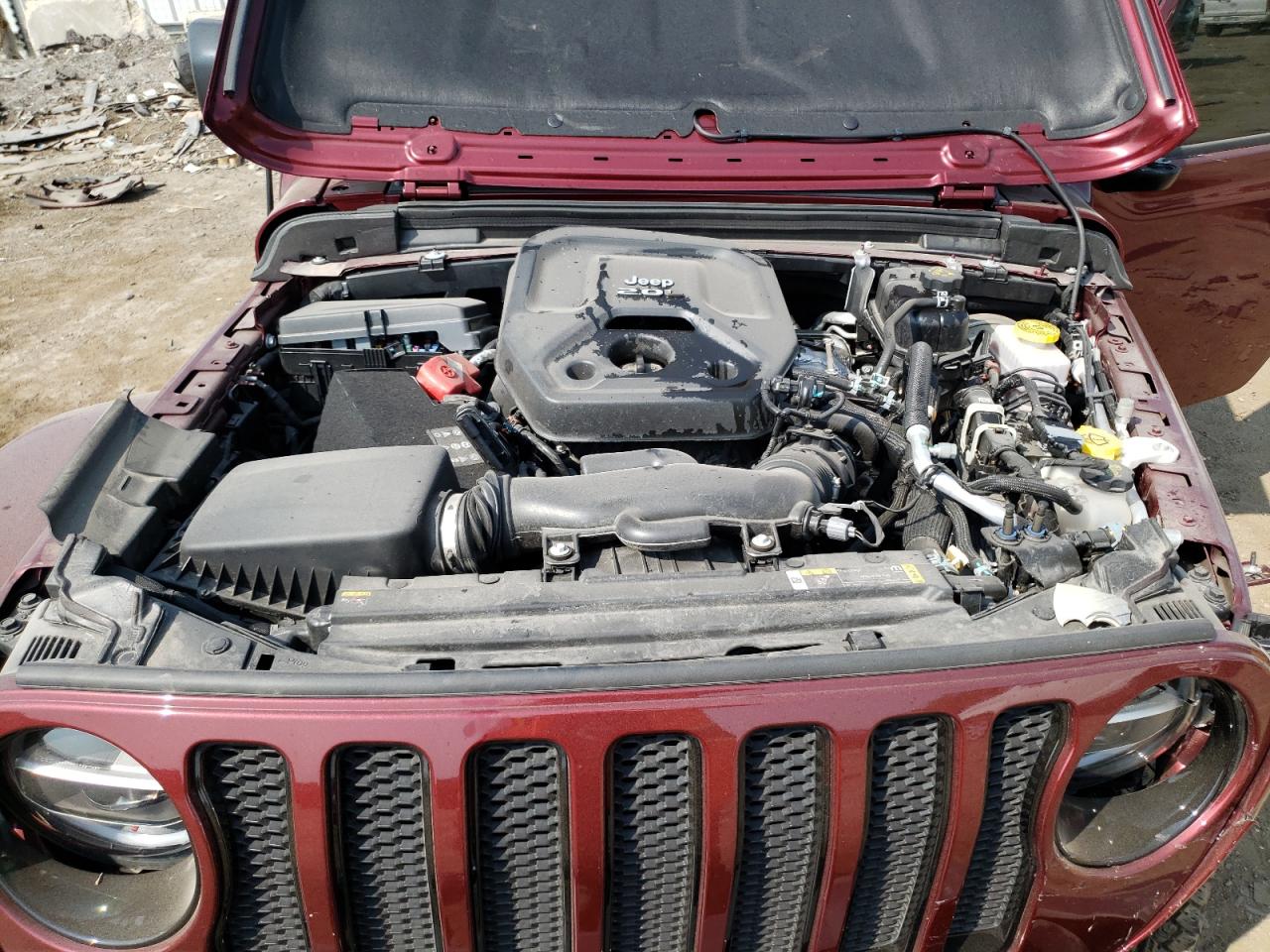 2021 Jeep Wrangler Unlimited Sahara VIN: 1C4HJXEN2MW672111 Lot: 71011464