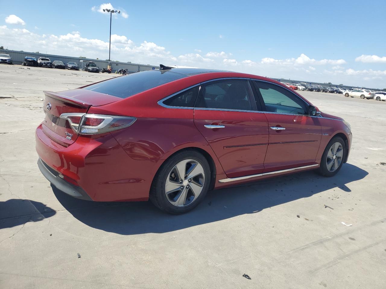 2016 Hyundai Sonata Hybrid VIN: KMHE34L10GA019396 Lot: 71532384