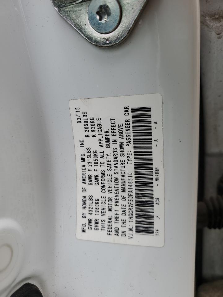 1HGCR2F50FA148610 2015 HONDA ACCORD - Image 14