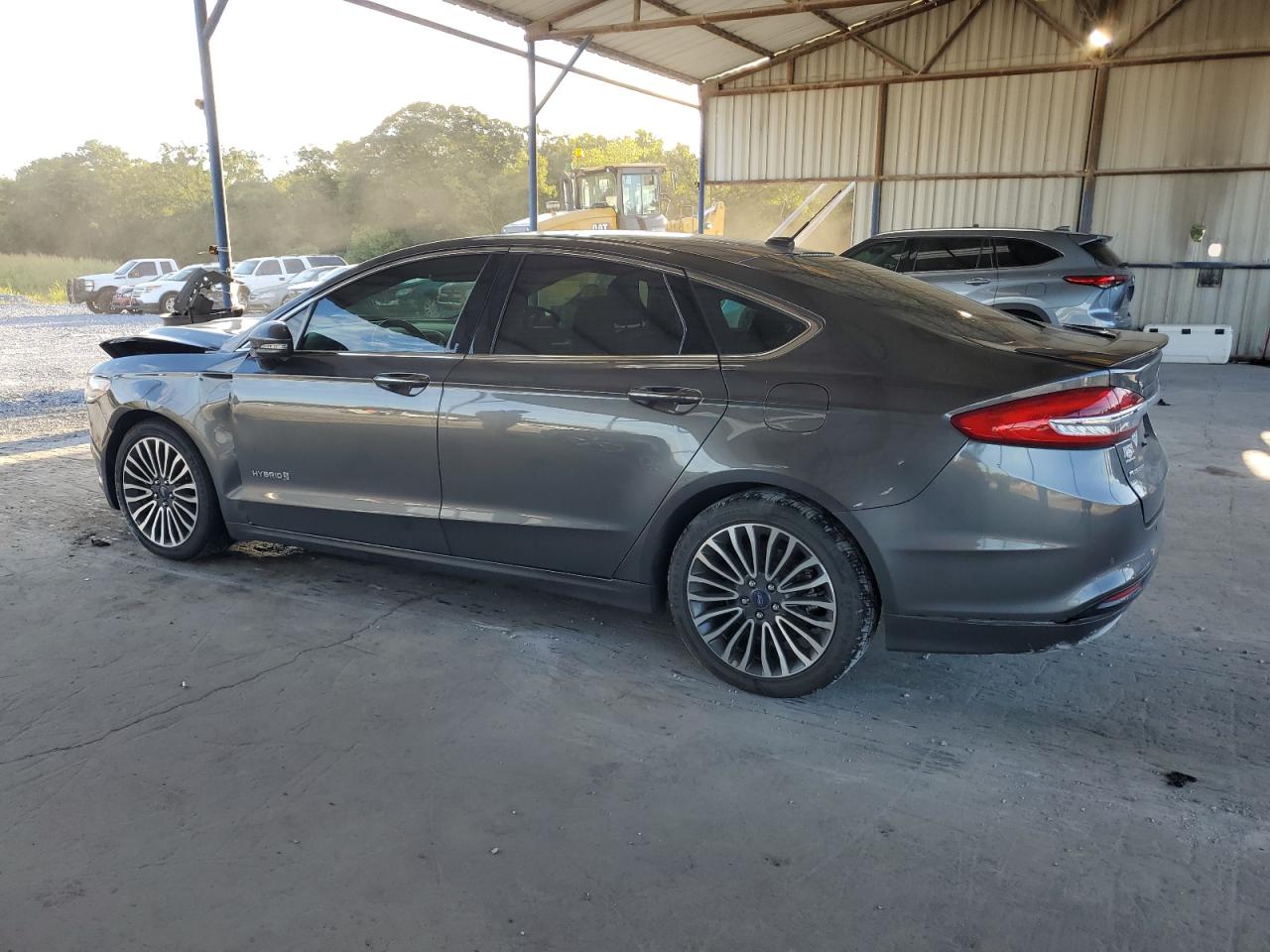 2017 Ford Fusion Titanium Hev VIN: 3FA6P0RU5HR397170 Lot: 69866214