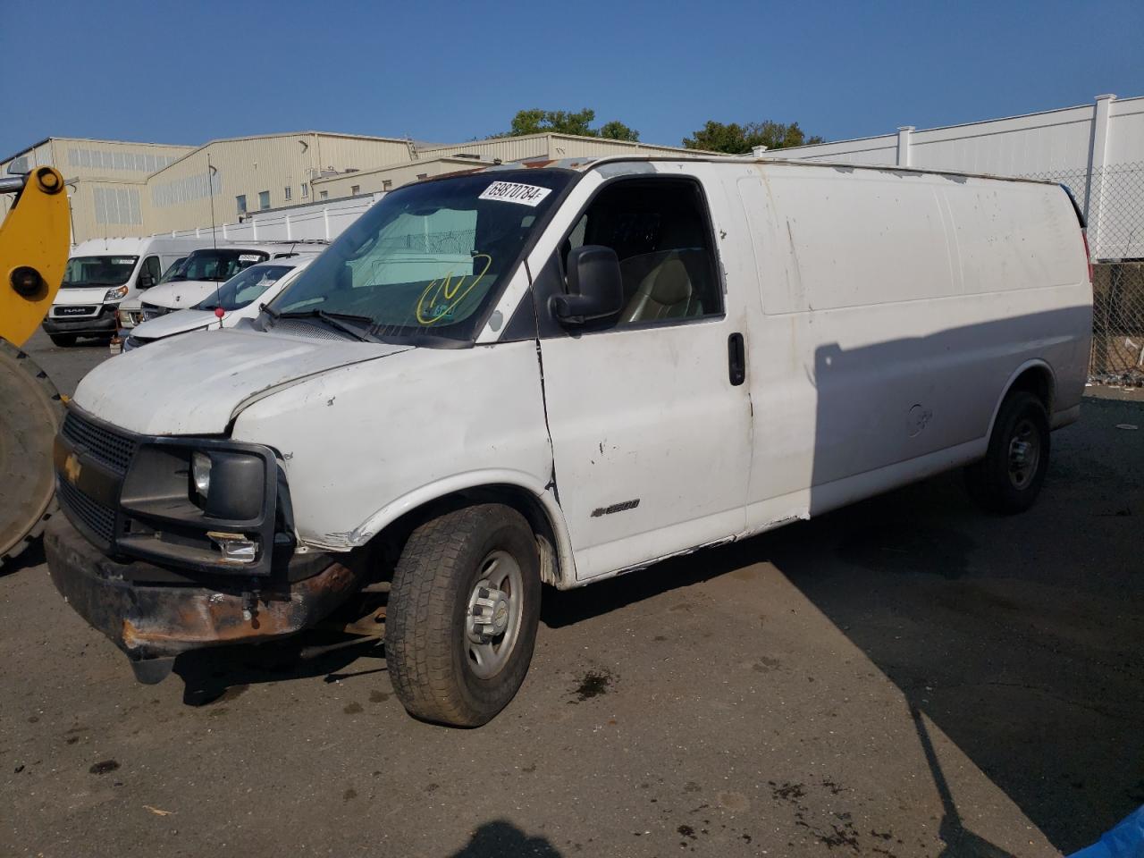 2005 Chevrolet Express G3500  de vânzare în New Britain, CT - Hail