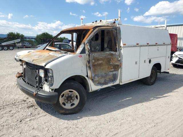 2002 Gmc Savana Cutaway G3500 за продажба в Chambersburg, PA - Burn