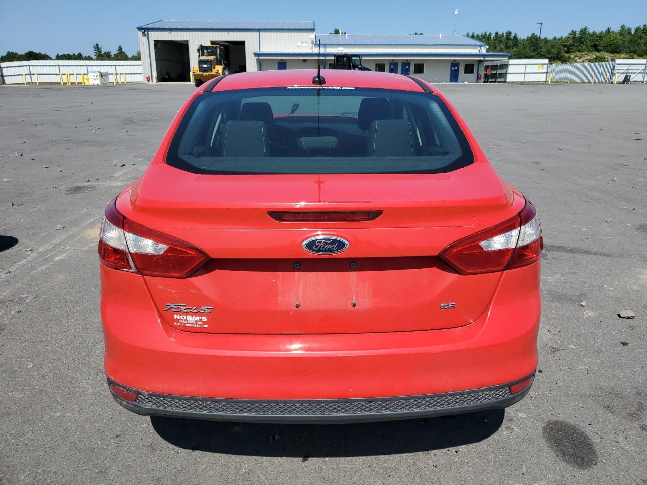 2012 Ford Focus Se VIN: 1FAHP3F26CL306587 Lot: 70060724