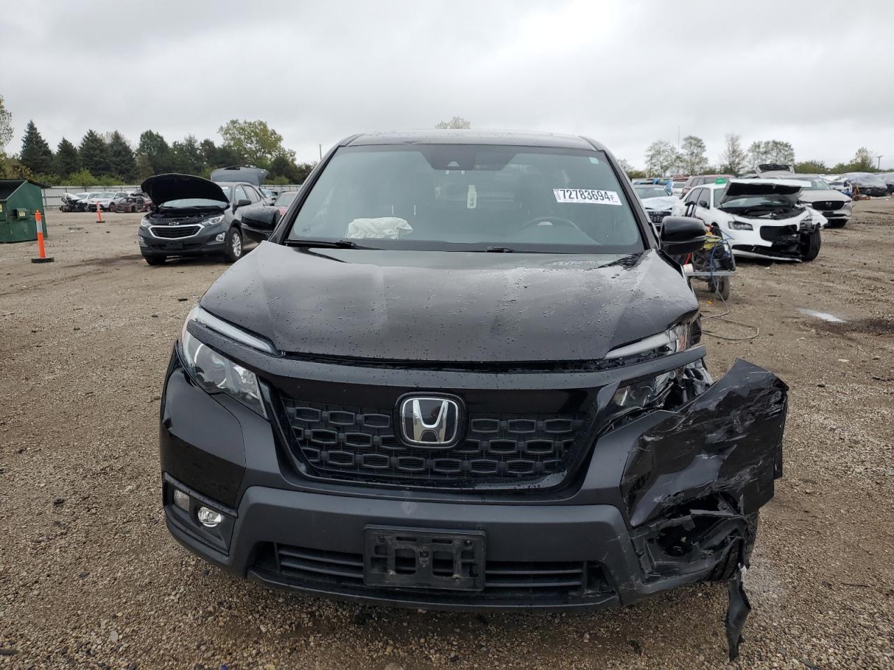 2019 Honda Passport Exl VIN: 5FNYF8H51KB026787 Lot: 72783694