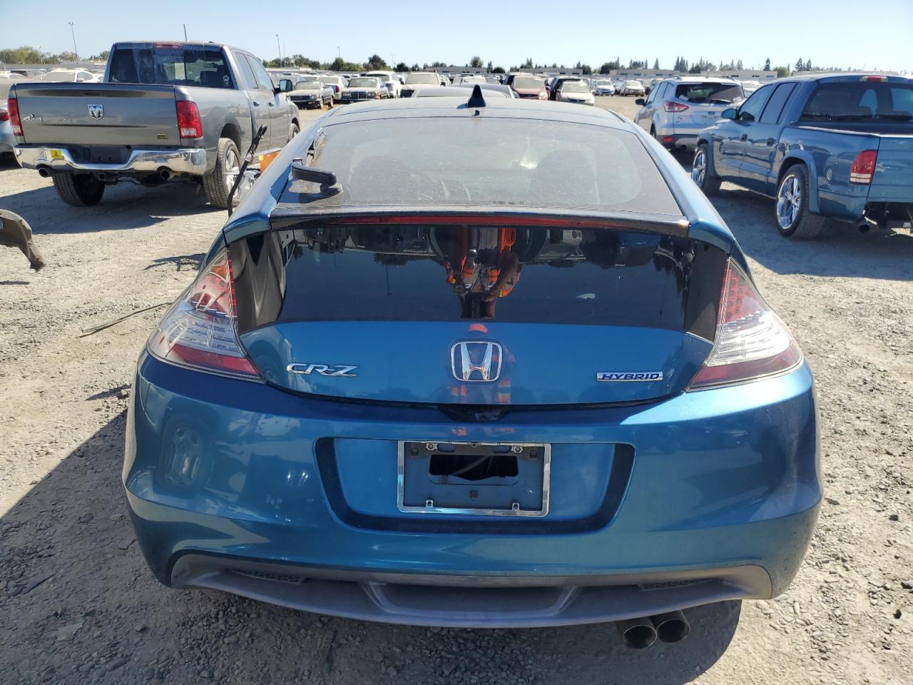 2011 Honda Cr-Z Ex VIN: JHMZF1C61BS012546 Lot: 70884154