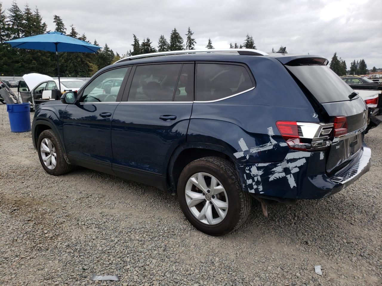 2018 Volkswagen Atlas Se VIN: 1V2LR2CA2JC537020 Lot: 72613654