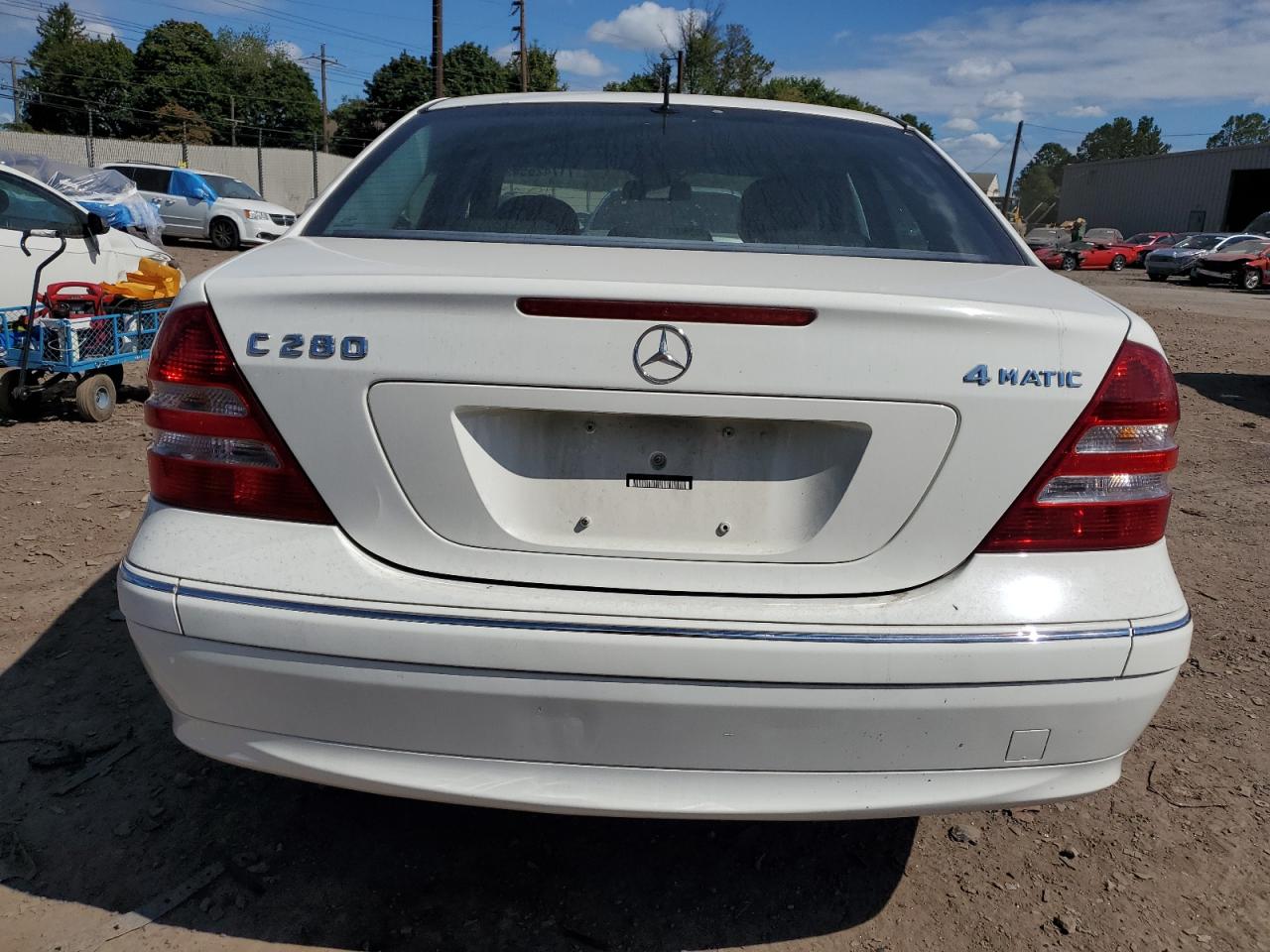 2006 Mercedes-Benz C 280 4Matic VIN: WDBRF92H96F780985 Lot: 71742654