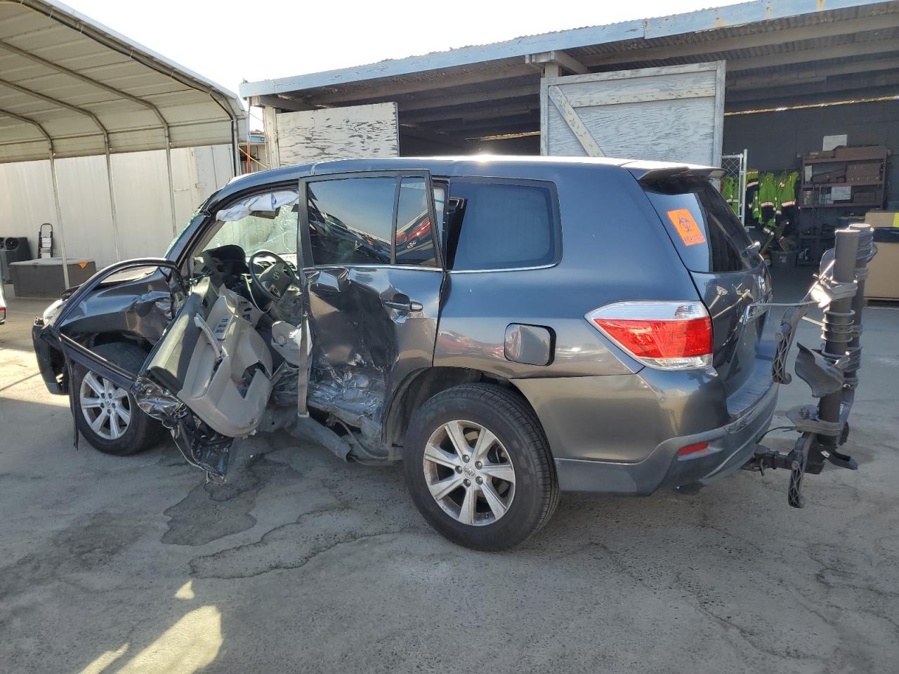 VIN 5TDZK3EH6DS102956 2013 TOYOTA HIGHLANDER no.2