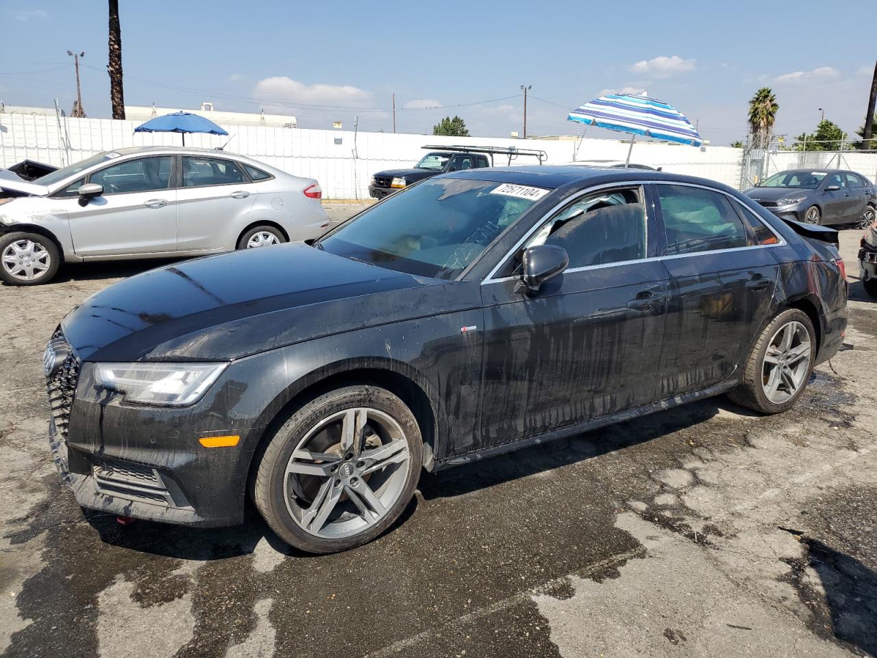 2017 Audi A4 Ultra Premium Plus VIN: WAULMAF40HN069123 Lot: 72571104