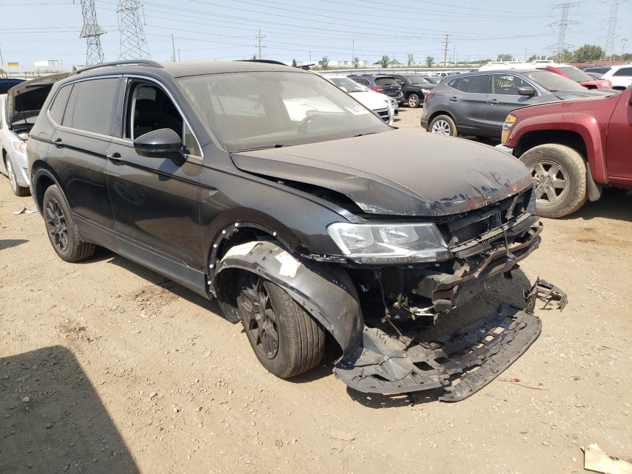 2019 Volkswagen Tiguan Se VIN: 3VV2B7AXXKM120543 Lot: 70873114