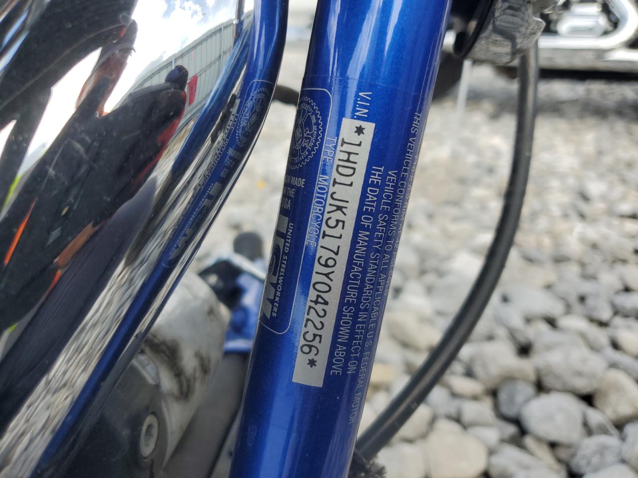 2009 Harley-Davidson Fxcwc VIN: 1HD1JK5179Y042256 Lot: 72415274