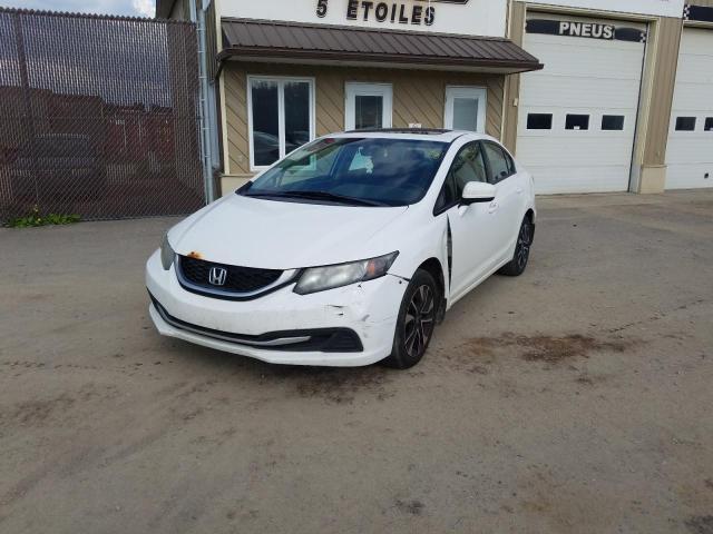 Sedans HONDA CIVIC 2015 White