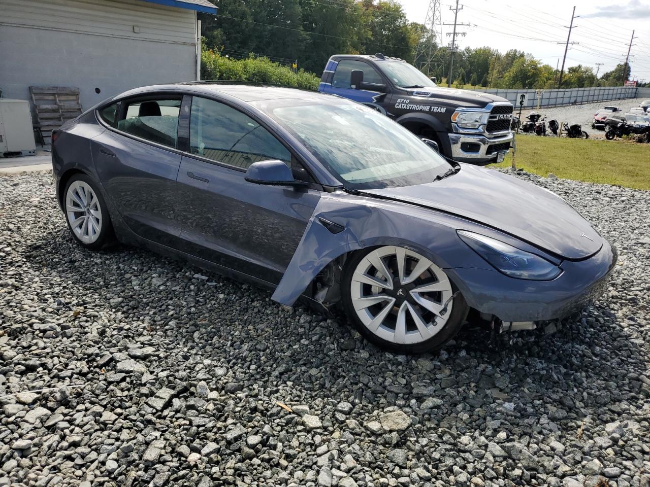 VIN 5YJ3E1EA7PF438516 2023 TESLA MODEL 3 no.4