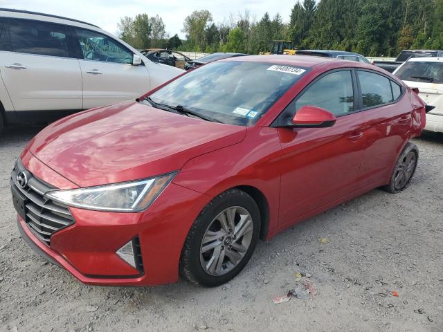  HYUNDAI ELANTRA 2020 Red