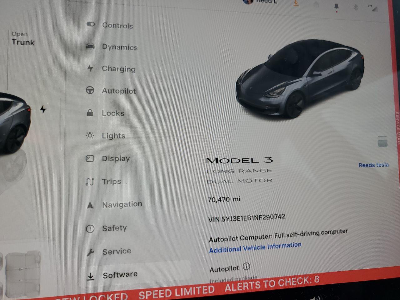 5YJ3E1EB1NF290742 2022 Tesla Model 3