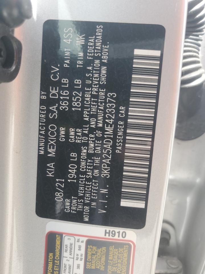 2021 Kia Rio - Image 13