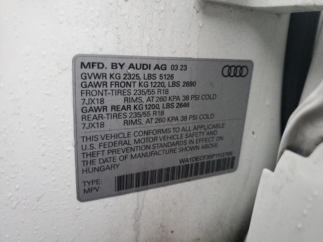 WA1DECF35P1112765 Audi Q3 PREMIUM 13