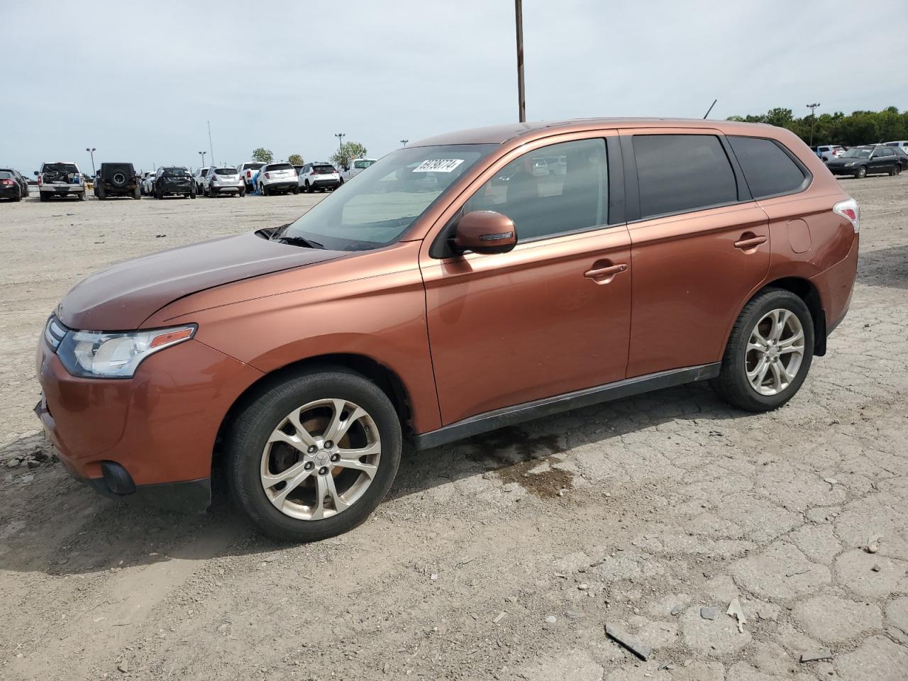 2014 Mitsubishi Outlander Se VIN: JA4AD3A37EZ008743 Lot: 69798774