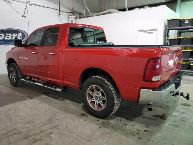  DODGE RAM 1500 2012 Червоний