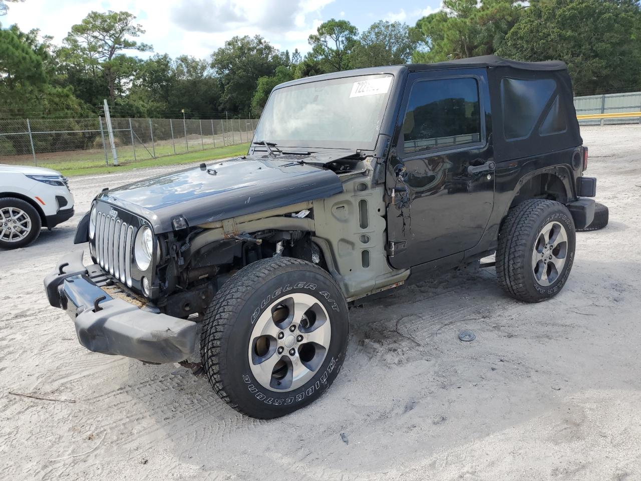 2018 Jeep Wrangler Sahara VIN: 1C4AJWBGXJL844612 Lot: 72219634