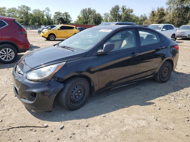  HYUNDAI ACCENT 2013 Черный