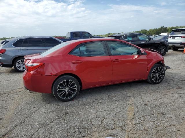  TOYOTA COROLLA 2014 Czerwony