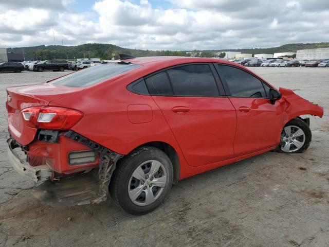 Седани CHEVROLET CRUZE 2017 Червоний