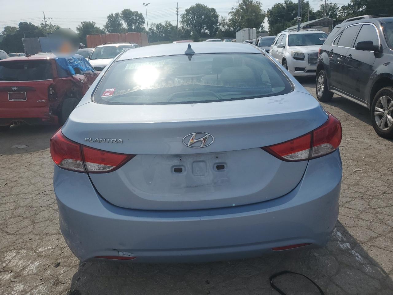 2012 Hyundai Elantra Gls VIN: KMHDH4AE8CU394318 Lot: 69345654