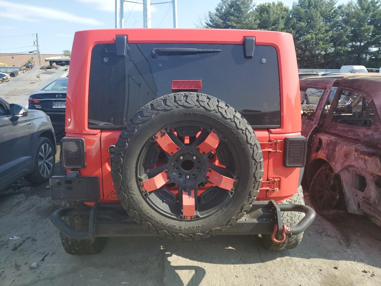 2013 Jeep Wrangler Unlimited Sahara VIN: 1C4BJWEGXDL598388 Lot: 70716614