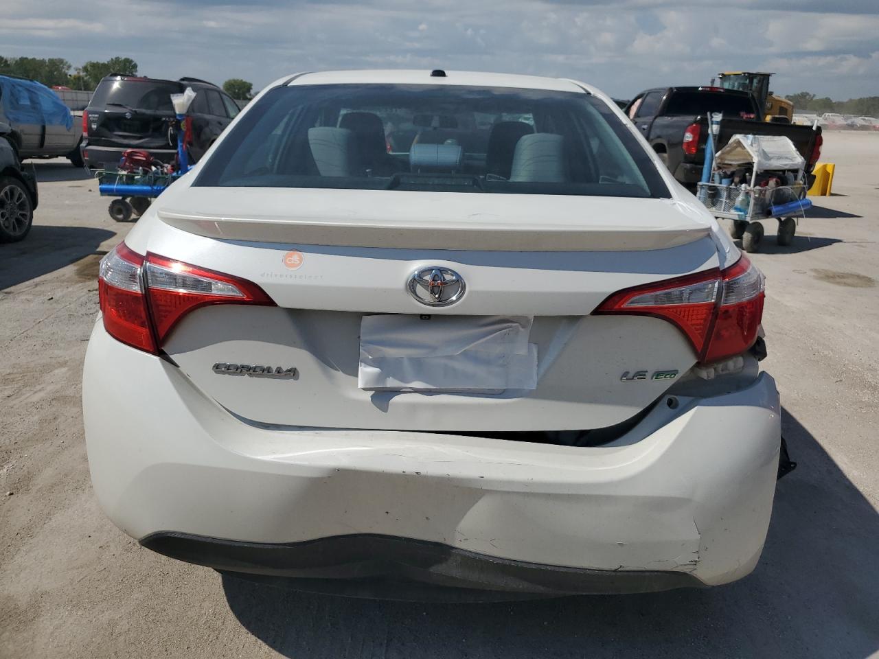 2016 Toyota Corolla Eco VIN: 5YFBPRHEXGP458749 Lot: 72235304