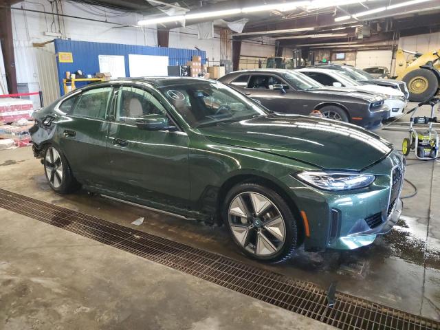  BMW I4 XDRIVE 2024 Зелений