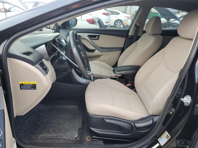 Sedans HYUNDAI ELANTRA 2014 Czarny