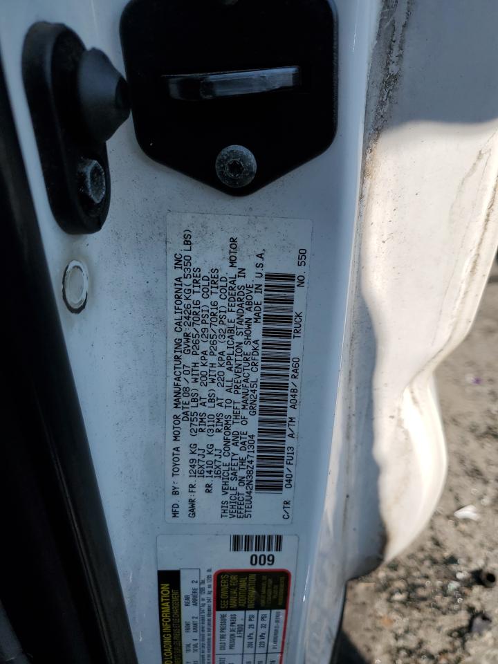 5TEUU42N38Z471304 2008 Toyota Tacoma Access Cab