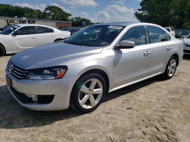 2013 Volkswagen Passat Se for Sale in Hampton, VA - Side