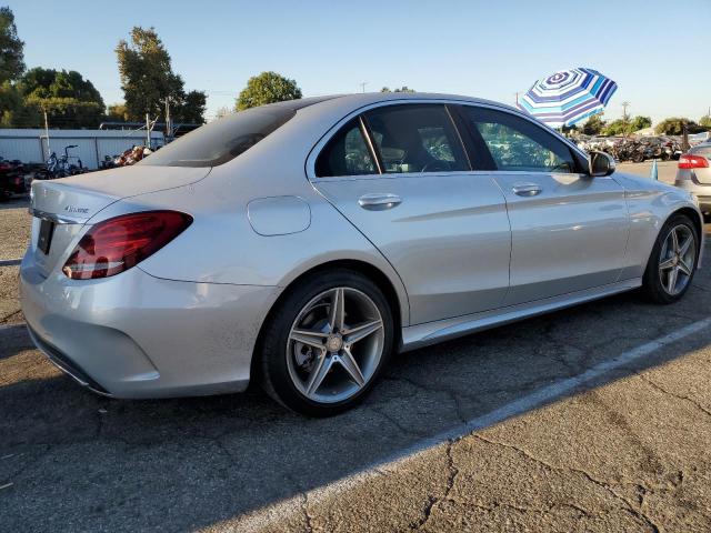  MERCEDES-BENZ C-CLASS 2015 Srebrny