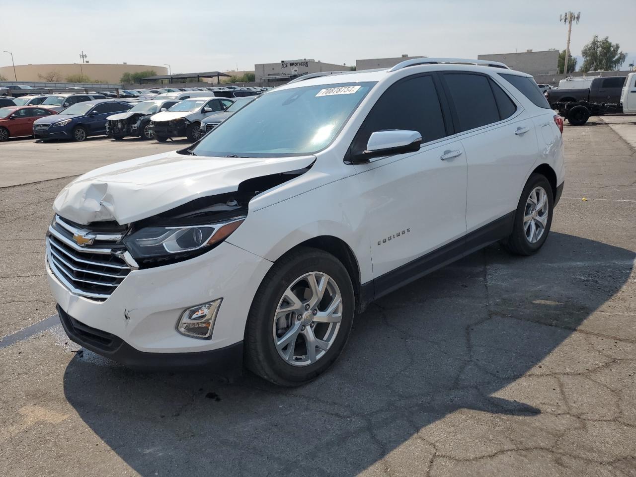 2021 Chevrolet Equinox Premier VIN: 3GNAXNEV5MS176615 Lot: 70878754