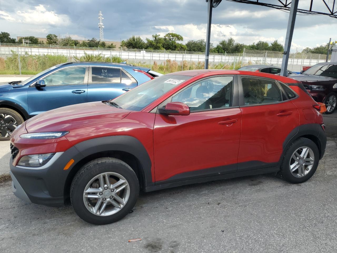 2022 Hyundai Kona Sel VIN: KM8K22AB5NU764906 Lot: 72038994