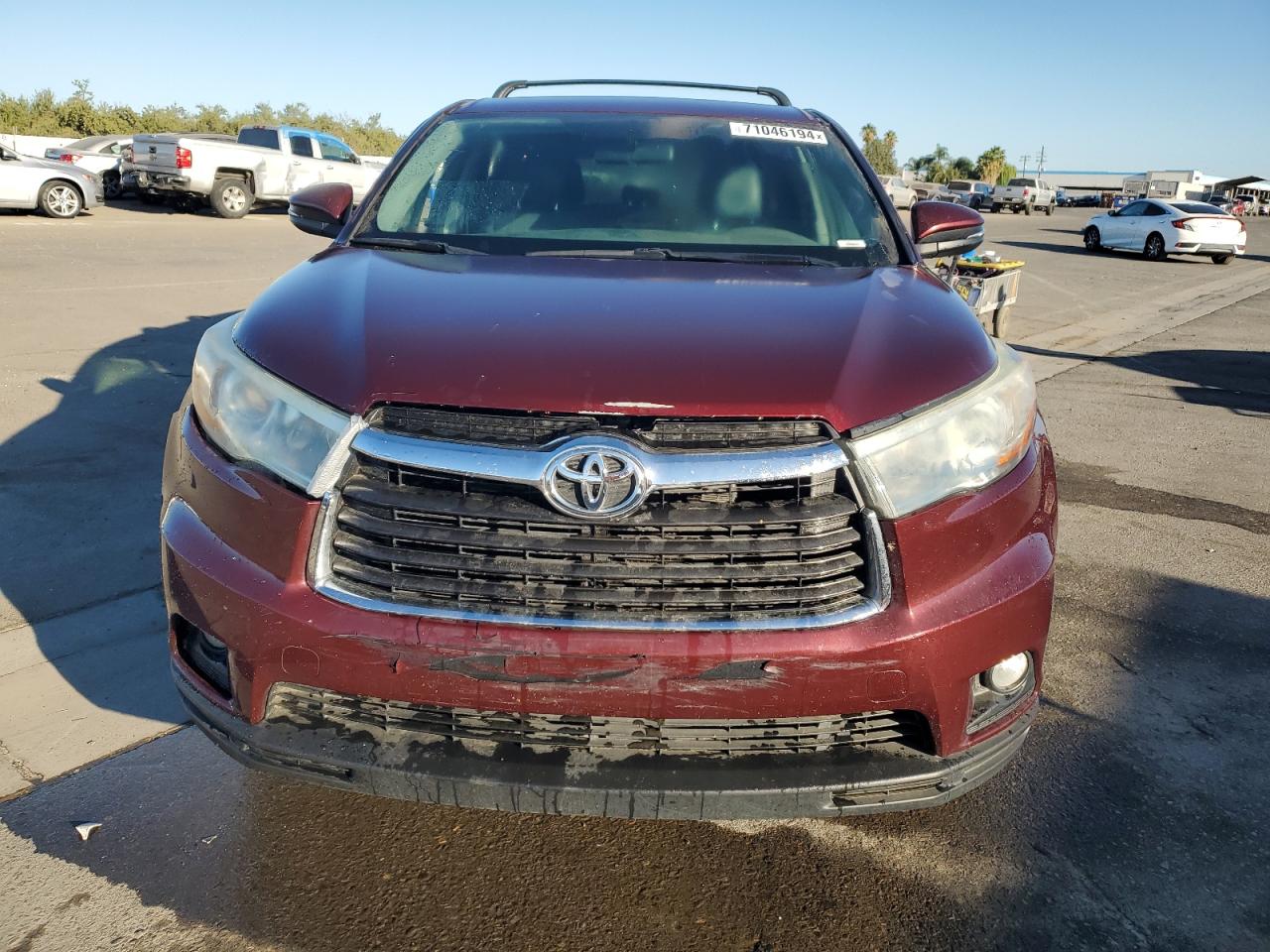 VIN 5TDZKRFH4GS161235 2016 TOYOTA HIGHLANDER no.5