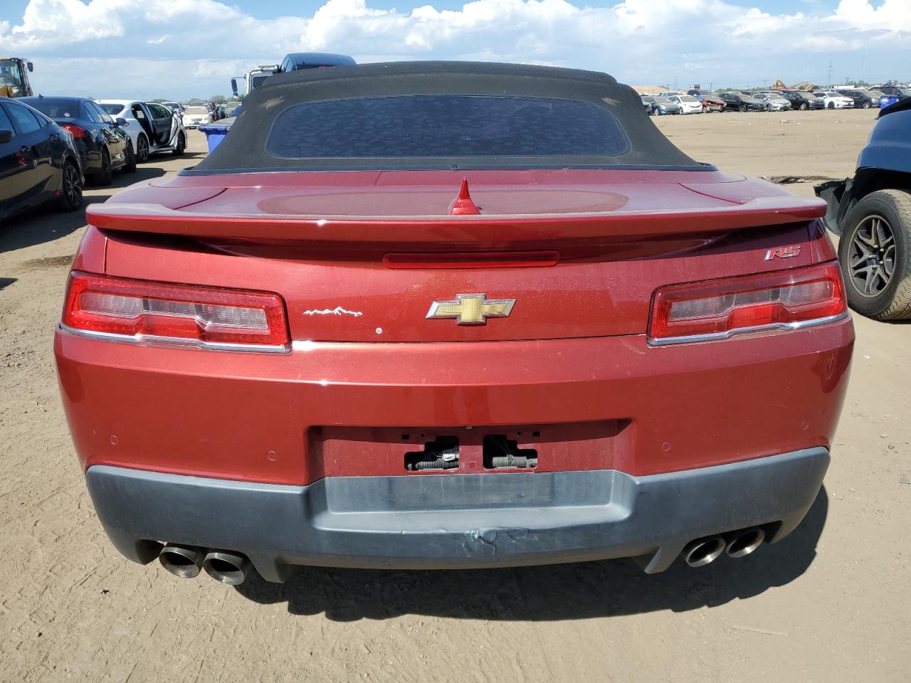 2015 Chevrolet Camaro Lt VIN: 2G1FF3D3XF9237830 Lot: 71110334