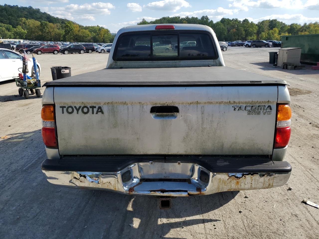 2003 Toyota Tacoma Double Cab VIN: 5TEHN72N03Z287186 Lot: 70876754