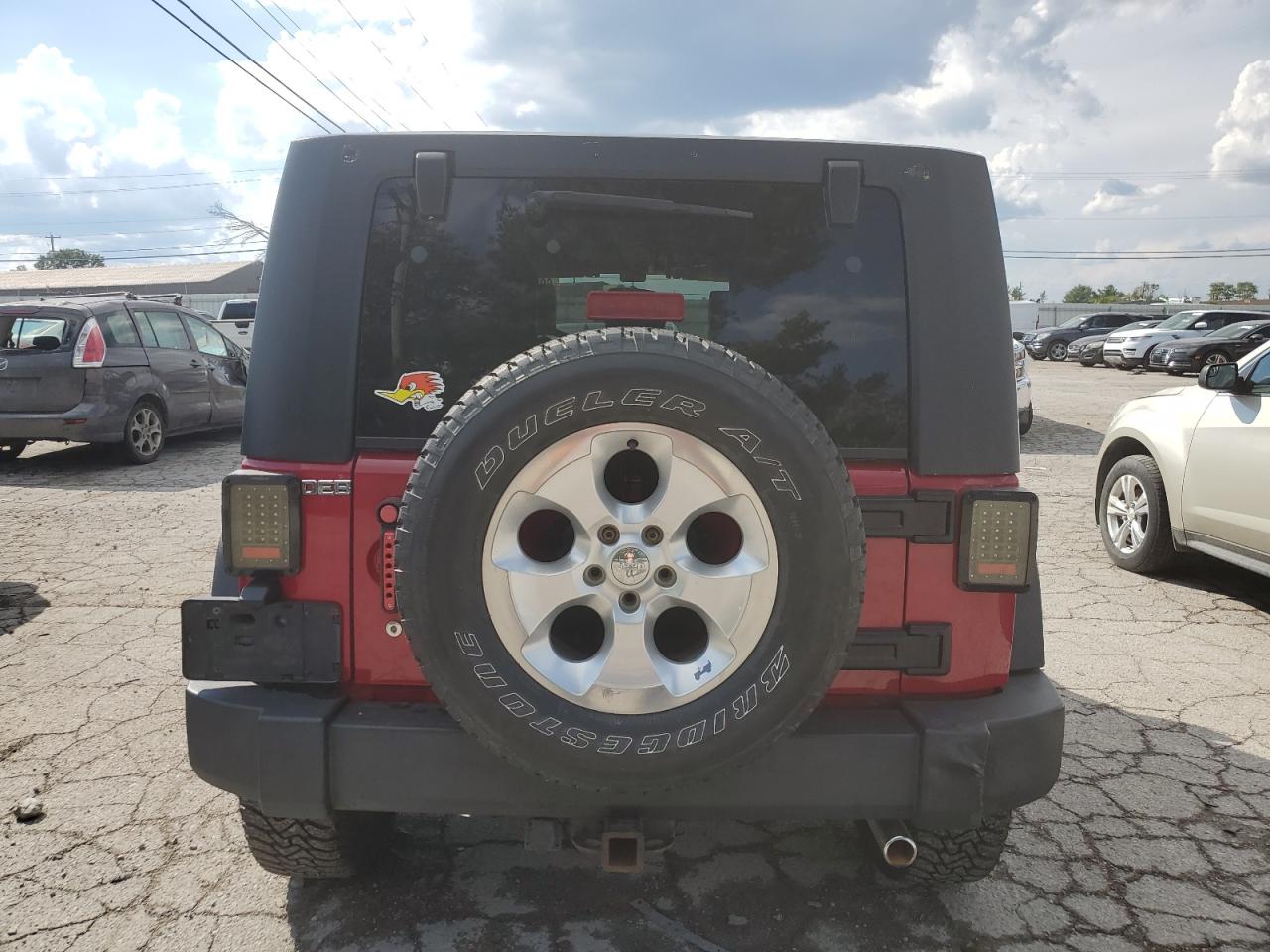 2008 Jeep Wrangler Unlimited X VIN: 1J4GA39168L545701 Lot: 69582164