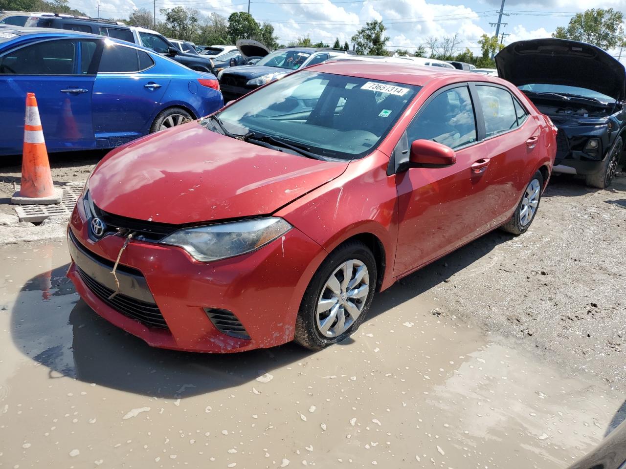 5YFBURHE5GP547976 2016 TOYOTA COROLLA - Image 1