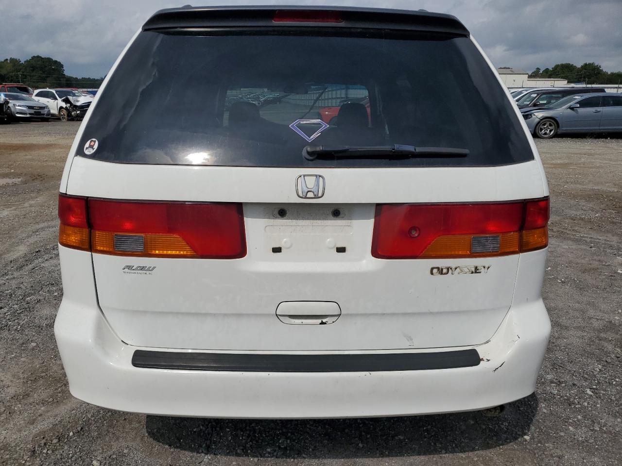 2002 Honda Odyssey Ex VIN: 2HKRL18612H572231 Lot: 72907274