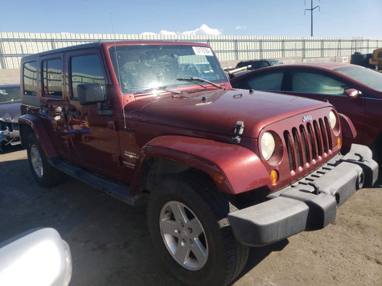 1J4GA59137L186723 2007 Jeep Wrangler Sahara