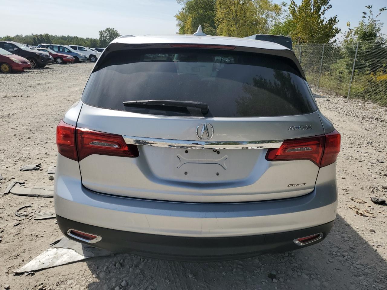 5FRYD4H47EB020100 2014 Acura Mdx Technology