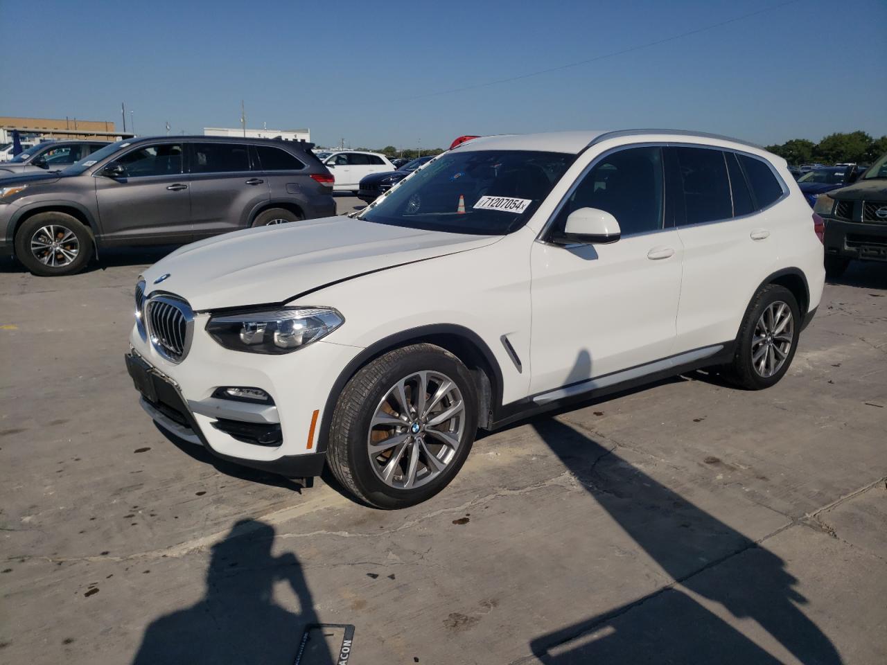 VIN 5UXTR7C55KLF30342 2019 BMW X3 no.1