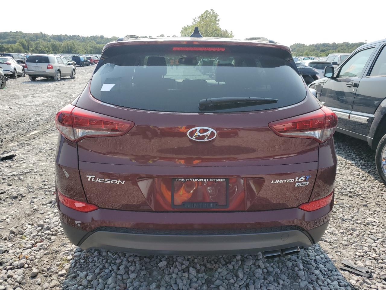 KM8J3CA22GU031259 2016 Hyundai Tucson Limited