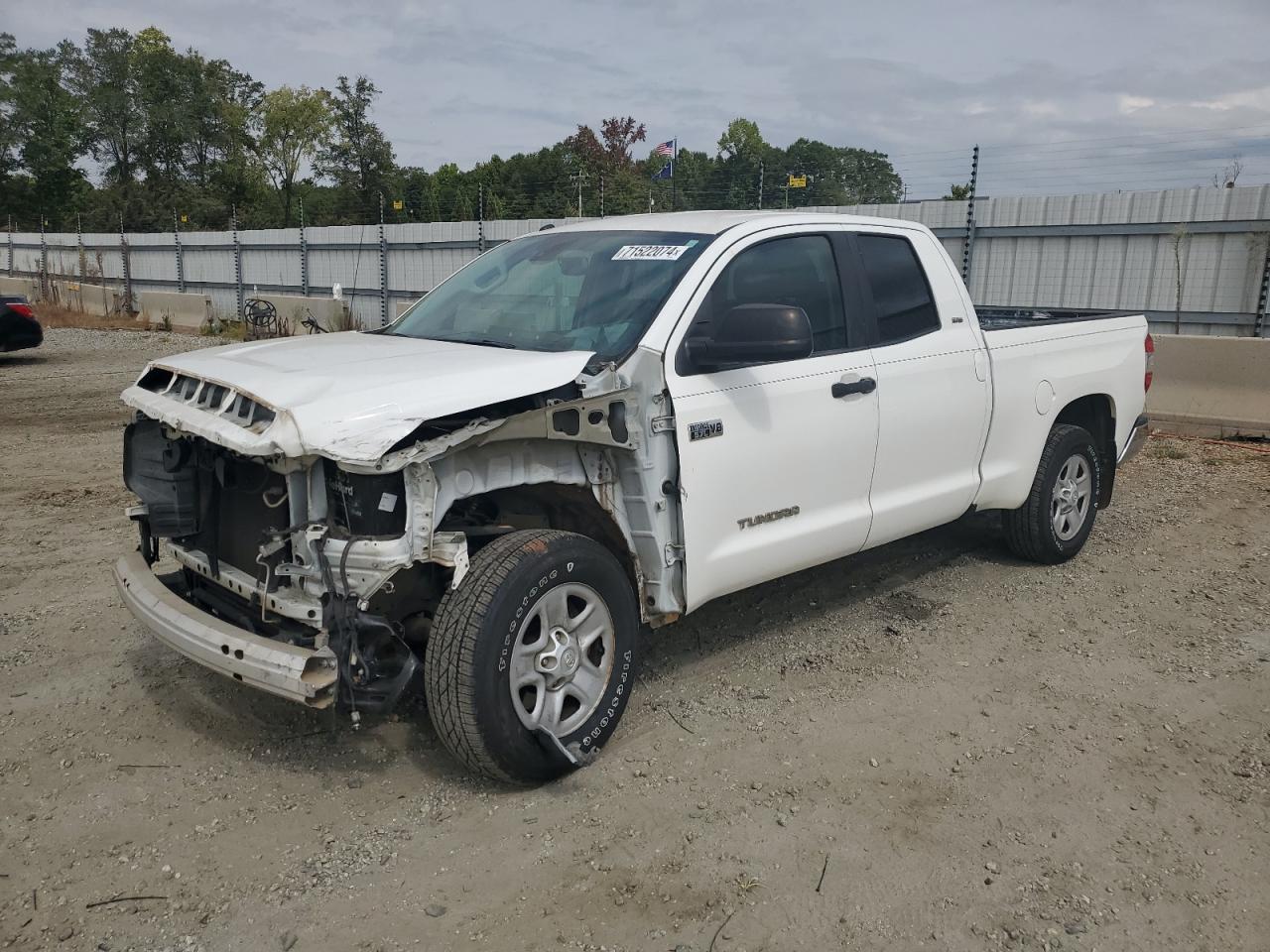 2019 Toyota Tundra Double Cab Sr VIN: 5TFRY5F1XKX254001 Lot: 71522074