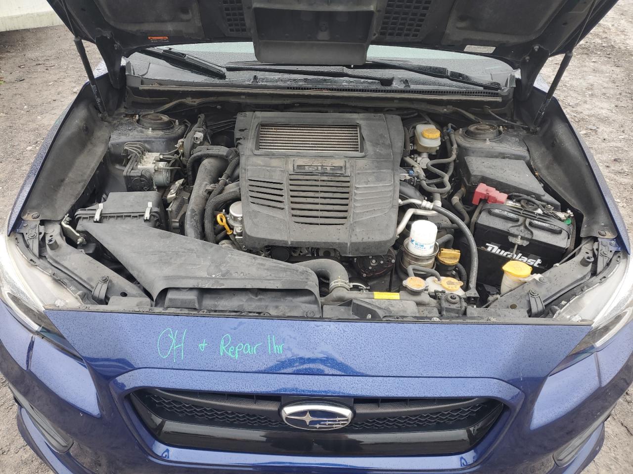 JF1VA1J61H9822055 2017 Subaru Wrx Limited